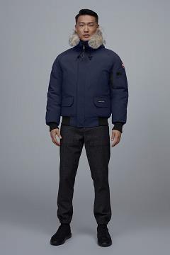Chamarras Canada Goose Hombre Outlet - Chilliwack Chaqueta De Bombardero Azul Oscuro Marino NY5930678